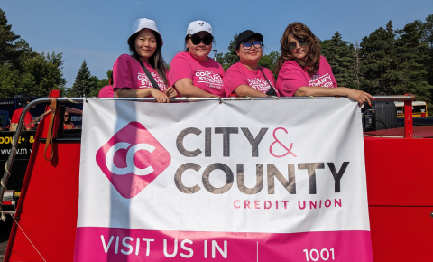 CCCU staff in parade